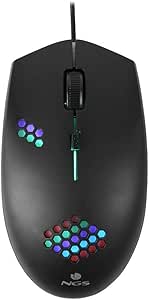 MOUSE GAMING NGS GMX-120 ILLUMINATO RGB 7 COLORI LED Sensore ottico 800/1200 dpi - TRE PULSANTI - CAVO 1,3mt