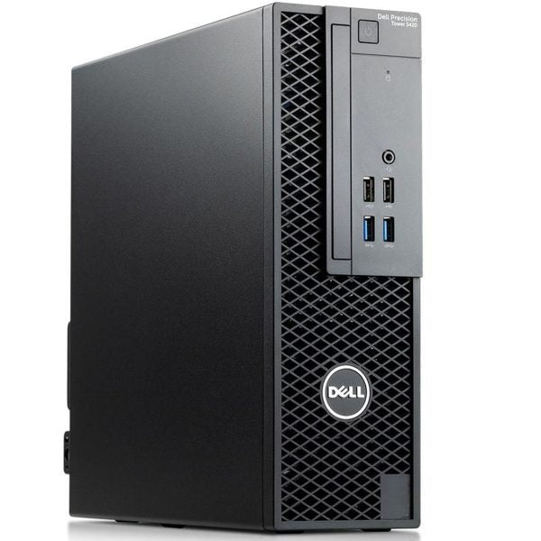WORKSTATION RICONDIZIONATO DELL PRECISION SFF 3420 SFF INTEL XEON E3-1245 V5 RAM 16GB SSD 256GB NVIDIA NVS 510 2GB WINDOWS 11 PRO GRADO A