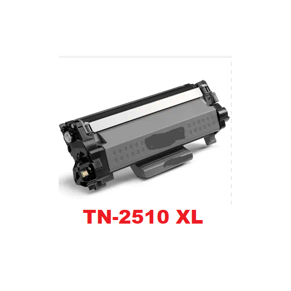 Toner TN-2510XL alta capacità compatibile per Brother MFC-L2800,L2835,L2860,DCP-L2660,HL-L2445 TN2510XL 3.000 pagine