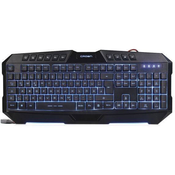 402 - Tastiera Gaming multimediale 10 tasti con 7 retroilluminazioni LED