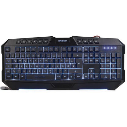 402 - Tastiera Gaming multimediale 10 tasti con 7 retroilluminazioni LED