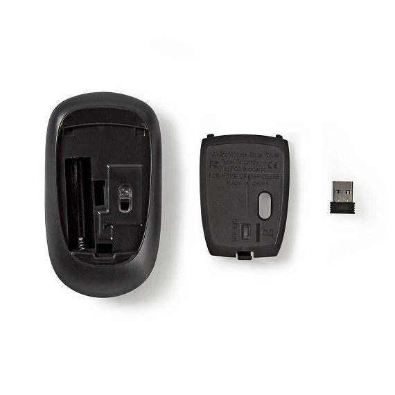 MSWS500BU - Mouse Wireless 3 pulsanti 1600 DPI Blu