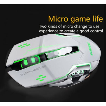 MOUSE GAMING LED WIFI FV-W502 BIANCO