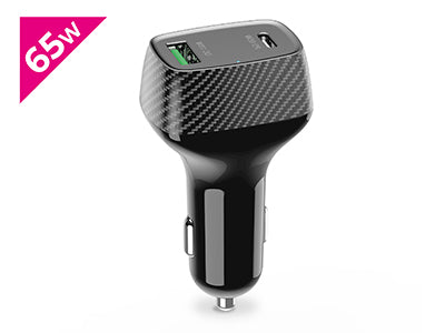 Caricatore Auto Universale Doppia Uscita Usb A / Usb C 65W Premium Nero
apple/iphone-16-pro-max
