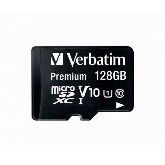 MICRO SD 128GB VERBATIM 44085 CON ADATTATORE MICROSDHC CARD 128 GB CLASSE 10