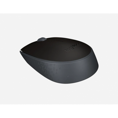 Mouse Logitech WL M171 wireless 2,4 GHz nero/nero 910-004424 - uso ambidestro - 2 tasti + rotella - 1000dpi 3,5x6,1x9,7cm